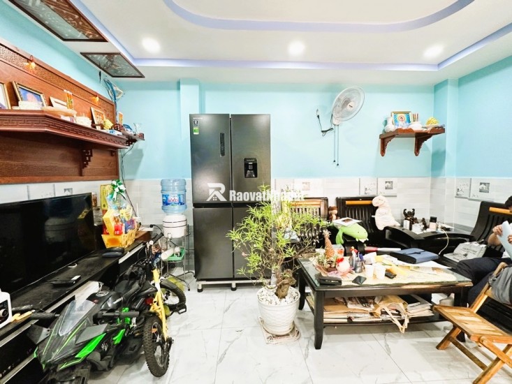 NHÀ CĂN GÓC 2 MẶT HẺM - BẠCH ĐẰNG - BÌNH THẠNH - 2 TẦNG  - NGAY NGÃ 4 HÀNG XANH - 4.95 TỶ (TL) LH 0946853215